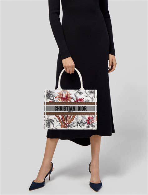 christian Dior medium book tote